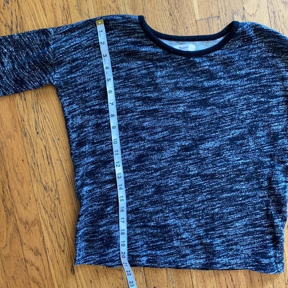 Madewell Marble Black/White Pullover Sweater Size xs - Picture 10 of 12